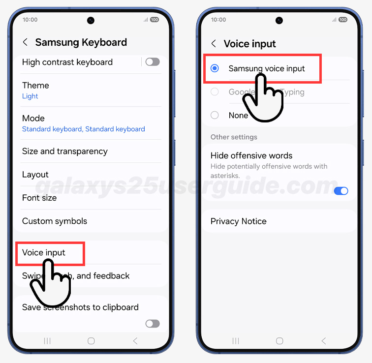 Galaxy S25 Voice to Text How to Enable and Use These Feature
